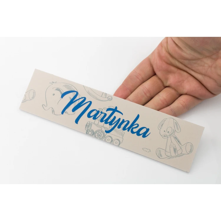 Child's Room Door Sign - size 200x50mm - PVC - NAP034