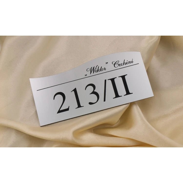Door Numbering - ND008 - dim. 150x70mm