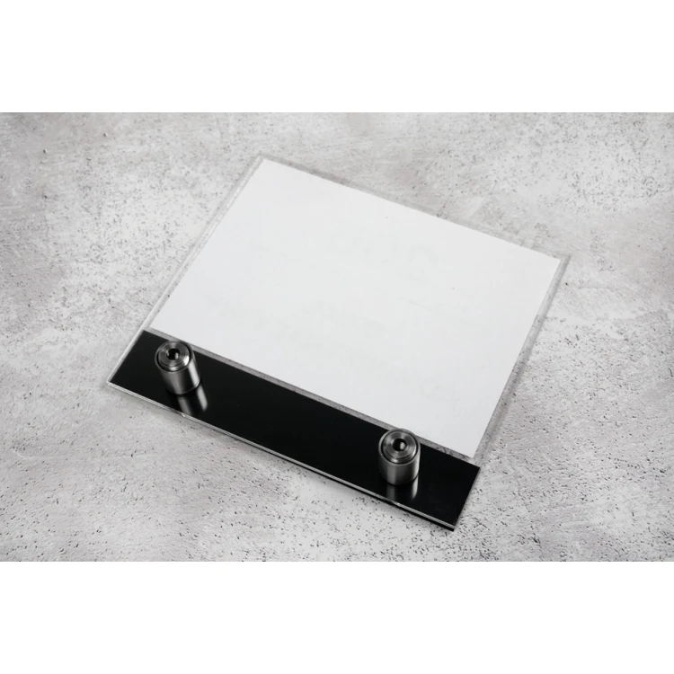 Acrylic Plaque for Replaceable A6 Sheet - 148x105mm - SPD029