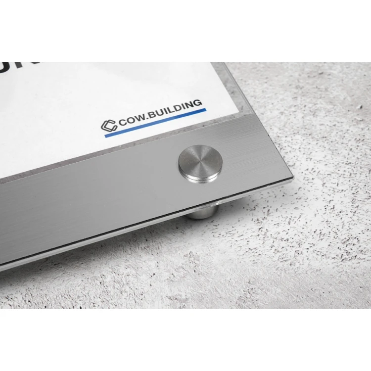 Acrylic Plaque for Replaceable A5 Sheet - 210x148mm - SPD030