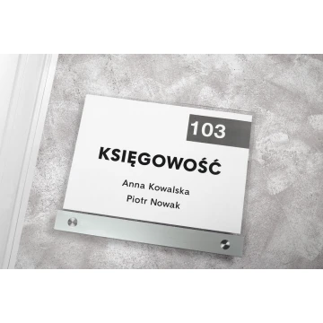 Acrylic Plaque for Replaceable A4 Sheet - 297x210mm - SPD031