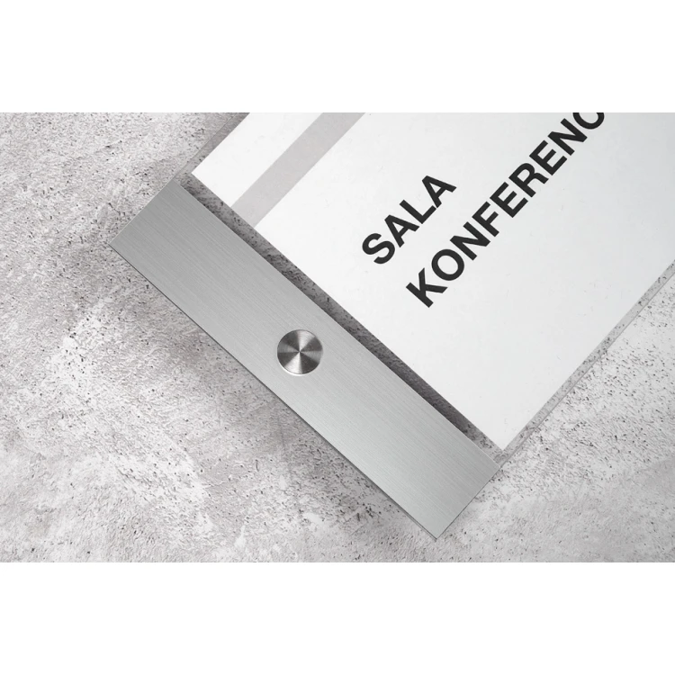 Acrylic Plaque for Replaceable A5 Sheet - 210x148mm - SPD033