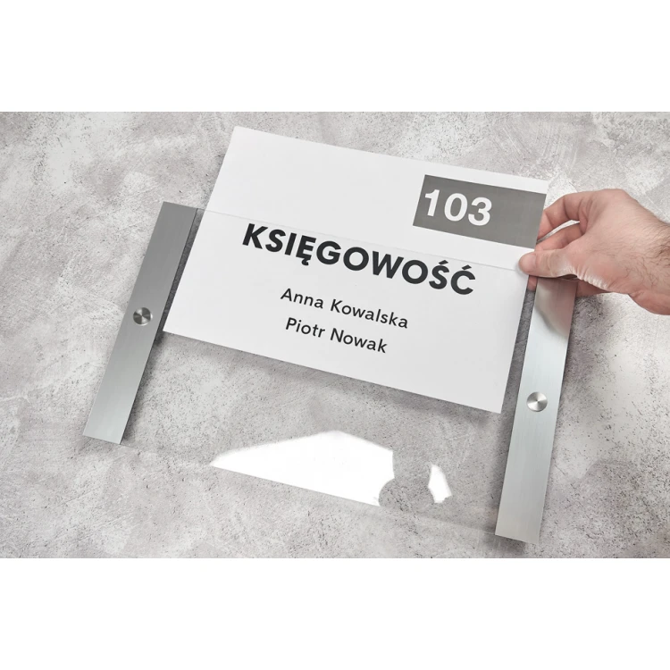 Acrylic Plaque for Replaceable A4 Sheet - 297x210mm - SPD034