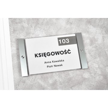 Acrylic Plaque for Replaceable A4 Sheet - 297x210mm - SPD034