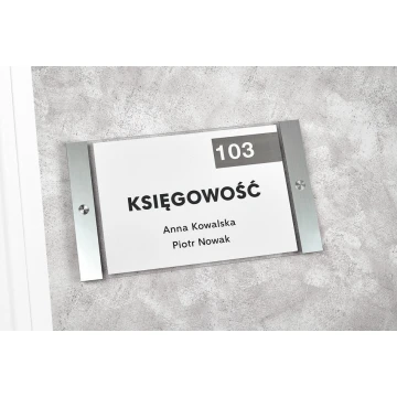 Acrylic Plaque for Replaceable A4 Sheet - 297x210mm - SPD034