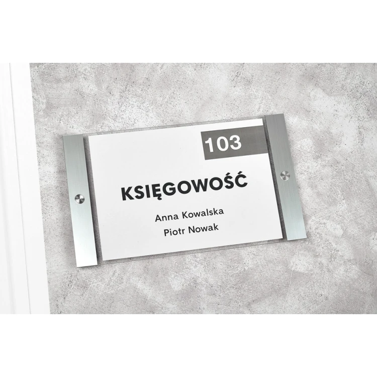 Acrylic Plaque for Replaceable A4 Sheet - 297x210mm - SPD034
