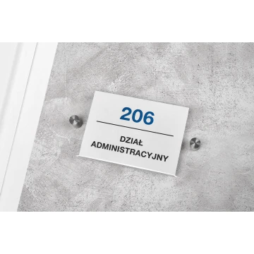 Acrylic Plaque for Replaceable A6 Sheet - 148x105mm - SPD035