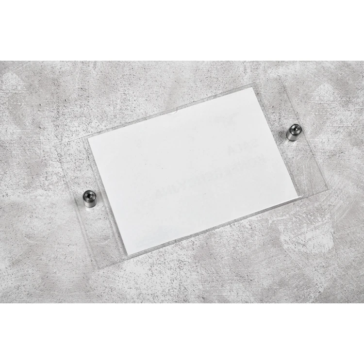 Acrylic Plaque for Replaceable A5 Sheet - 210x148mm - SPD036