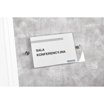 Acrylic Plaque for Replaceable A5 Sheet - 210x148mm - SPD036
