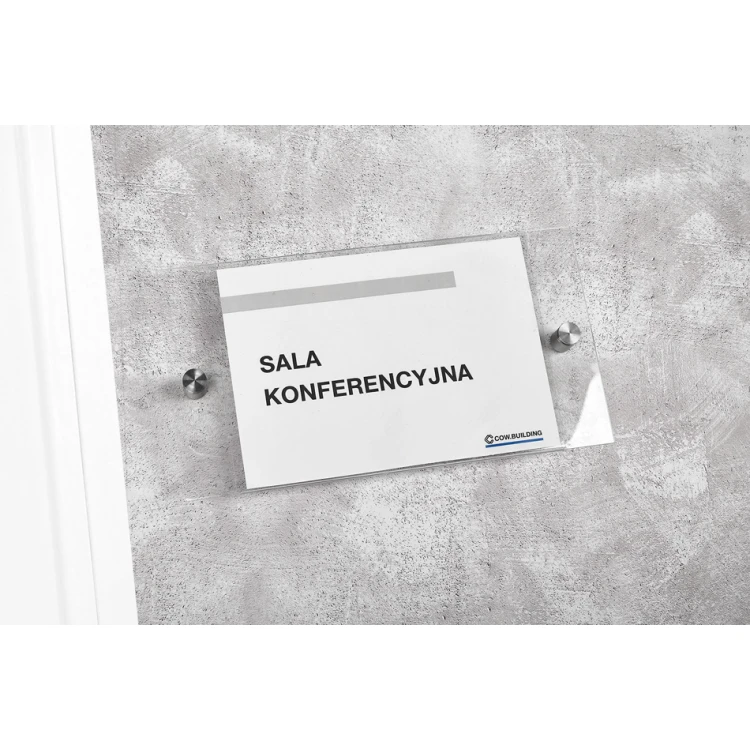 Acrylic Plaque for Replaceable A5 Sheet - 210x148mm - SPD036