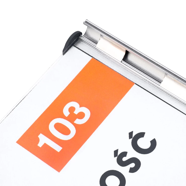 Information sign for wall or door - size 150x220mm - TAB583