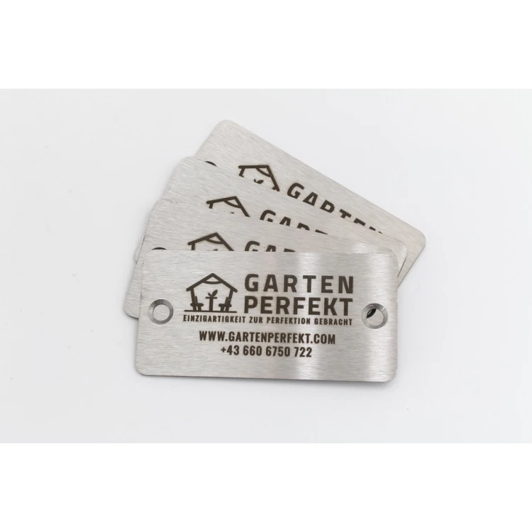 STEEL PLATE for products - dim. 60x30x1mm - TAB077