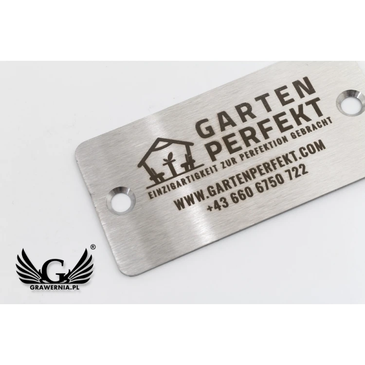 STEEL PLATE for products - dim. 60x30x1mm - TAB077