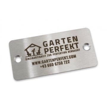 STEEL PLATE for products - dim. 60x30x1mm - TAB077