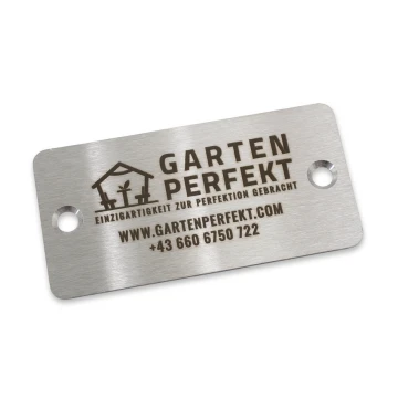 STEEL PLATE for products - dim. 60x30x1mm - TAB077