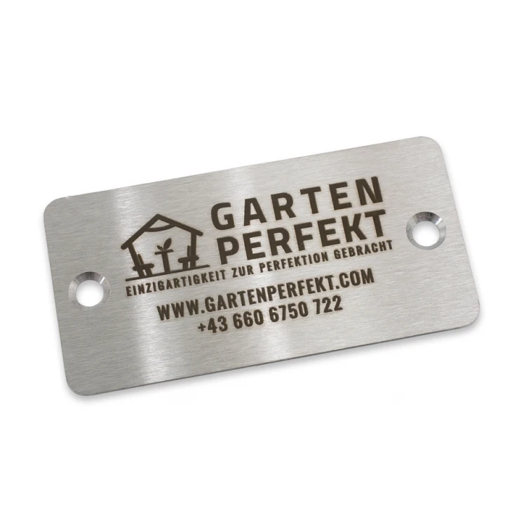 STEEL PLATE for products - dim. 60x30x1mm - TAB077