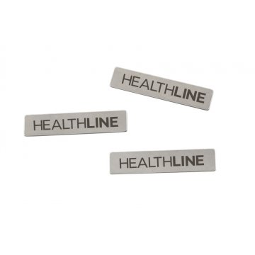 Matte Steel Plates with Your Engraving - size 46x10x1mm - TAB120