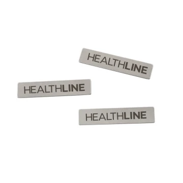 Matte Steel Plates with Your Engraving - size 46x10x1mm - TAB120