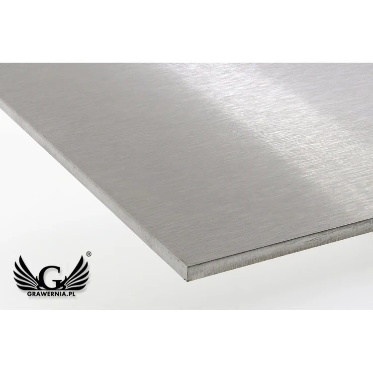 Steel plaque with custom engraving - size 200x80x2mm - TAB100