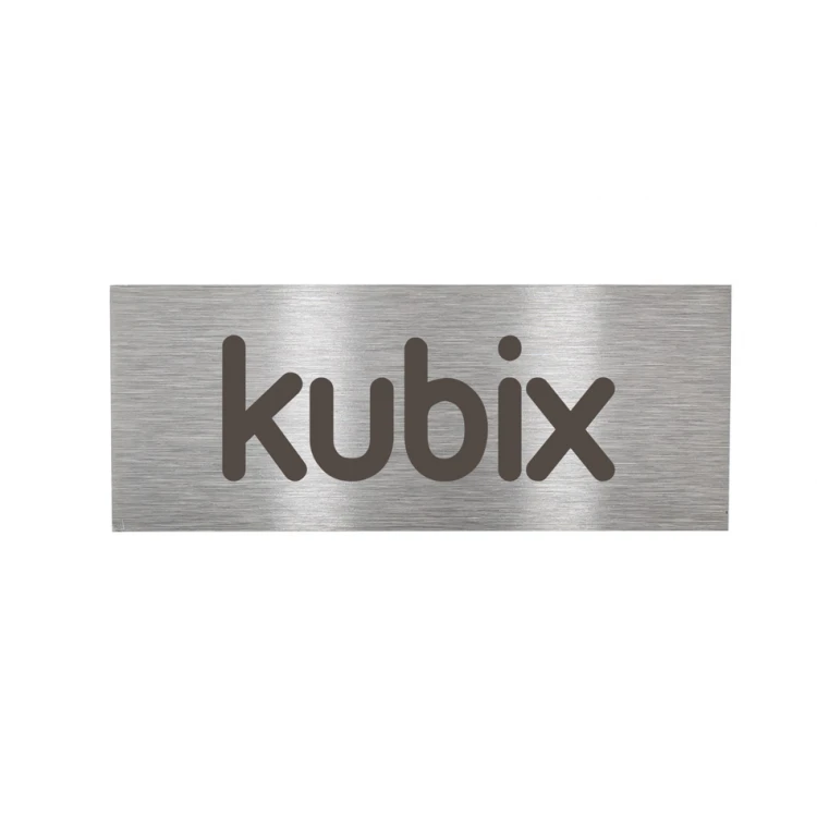 Steel plate with any engraving - size 40x16x1mm - TS029