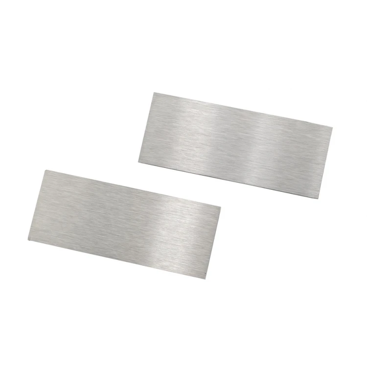 Steel plate with any engraving - size 40x16x1mm - TS029