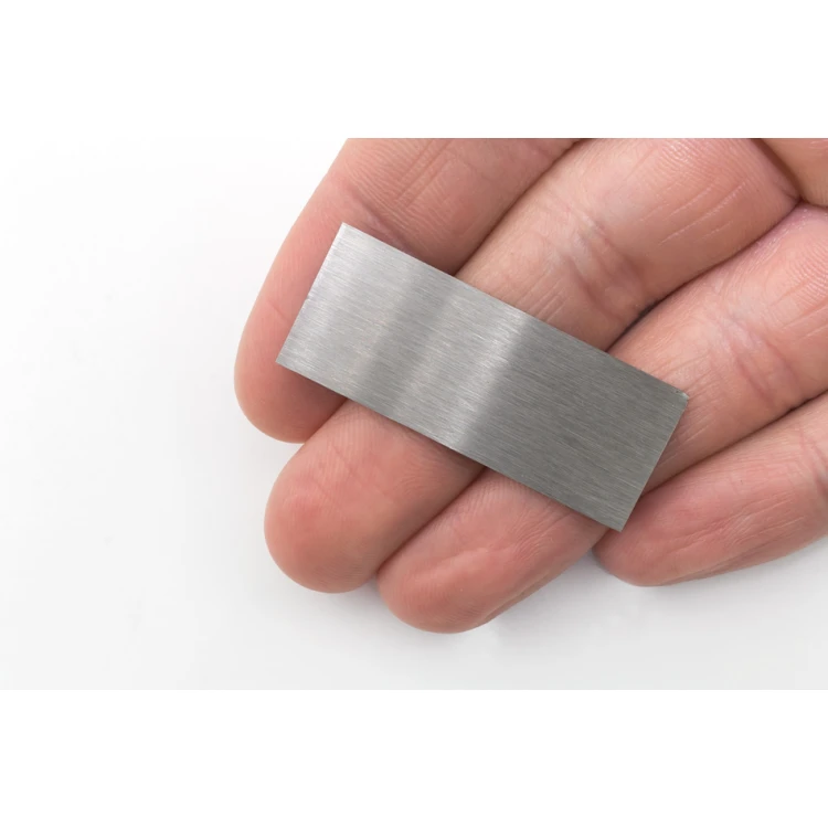 Steel plate with any engraving - size 40x16x1mm - TS029