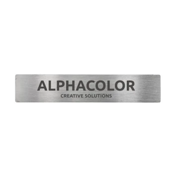 Steel plate with any engraving - size 70x14x1mm - TS032