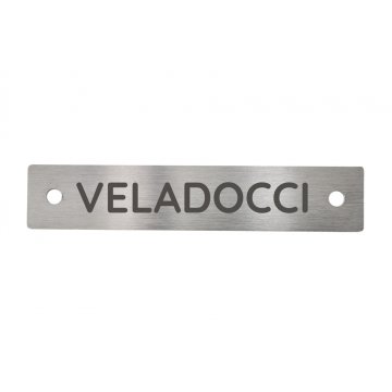 Steel plate with any engraving - size 69x14x1mm - TS033