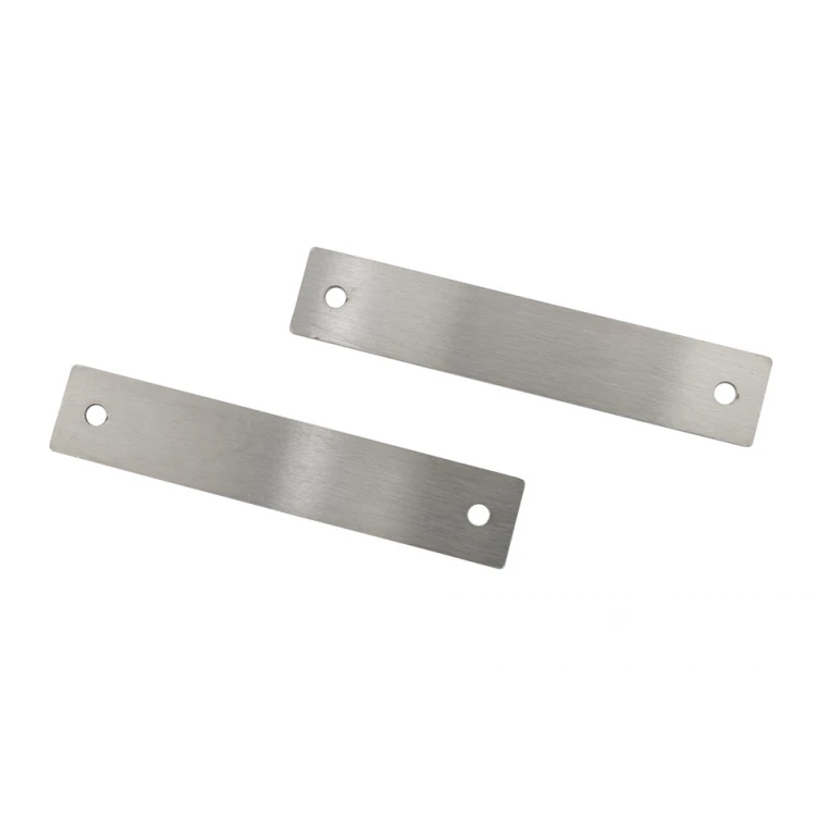 Steel plate with any engraving - size 69x14x1mm - TS033