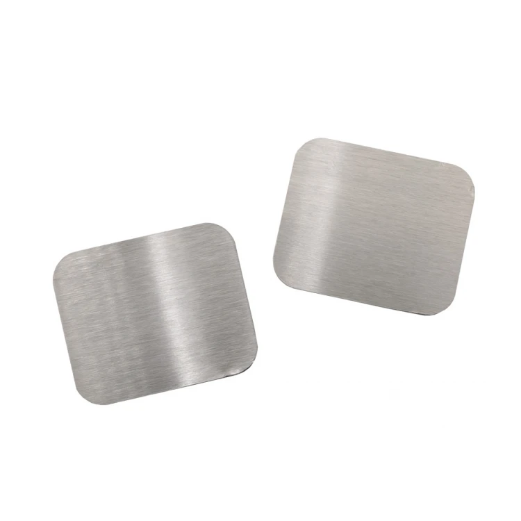 Steel plate with custom engraving - size 31x26x1mm - TS035