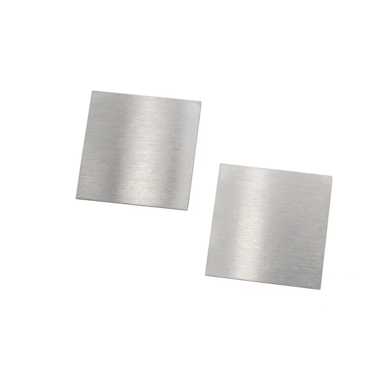 Steel plate with custom engraving - size 30x30x1mm - TS034