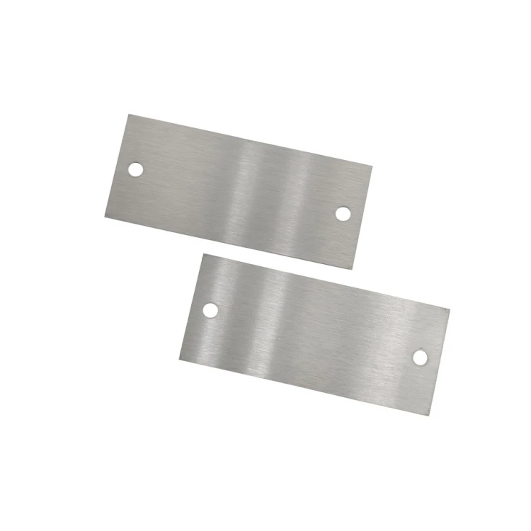 Steel plate with any engraving - size 70x30x1mm - TS010