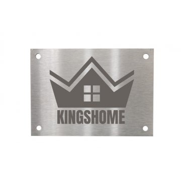 Steel Plate with Custom Engraving - Size 50x70x2mm - TS017