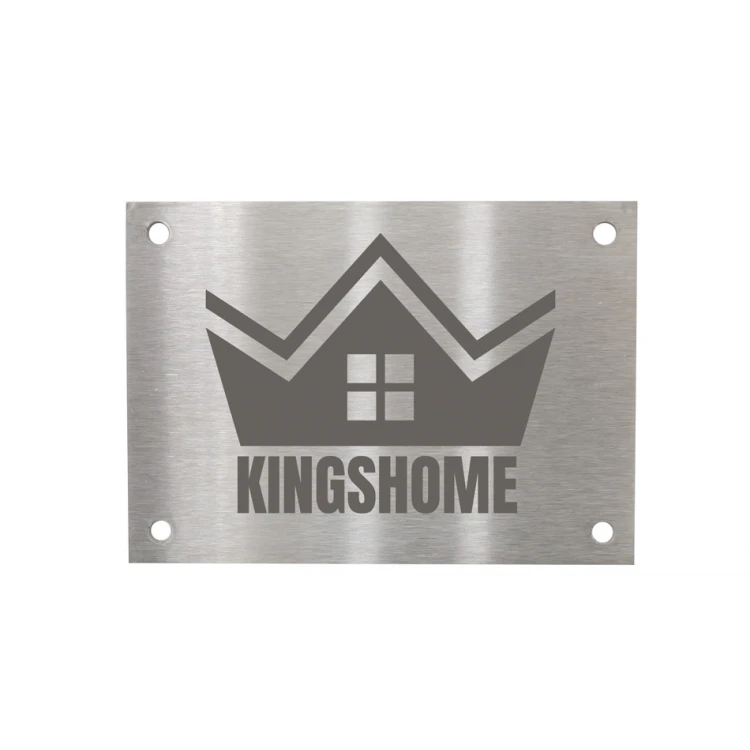 Steel Plate with Custom Engraving - Size 50x70x2mm - TS017