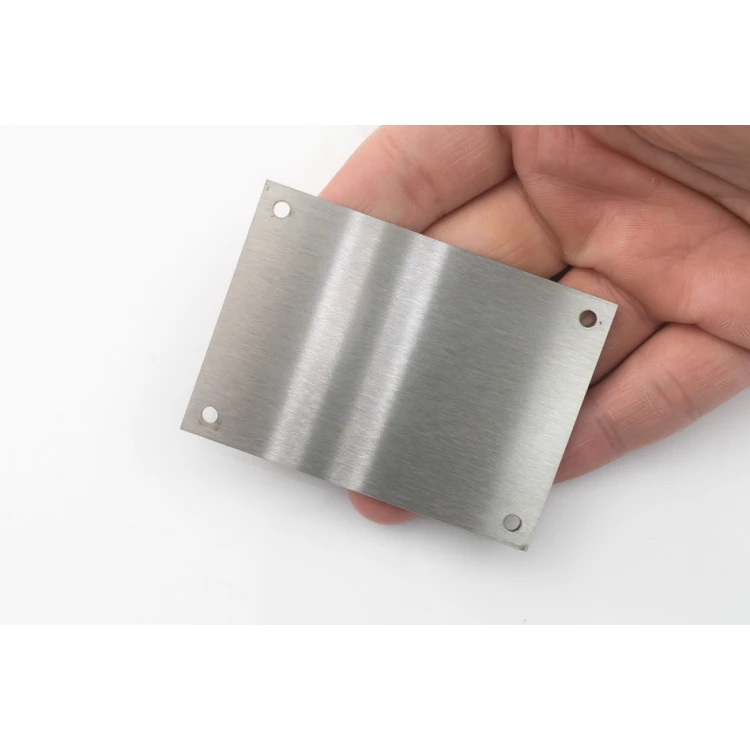 Steel Plate with Custom Engraving - Size 50x70x2mm - TS017