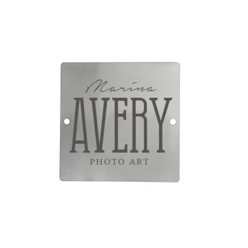 Steel plate with any engraving - size 80x80x1mm - TS052