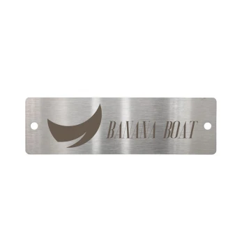 Steel plate with any engraving - size 100x30x1mm - TS047