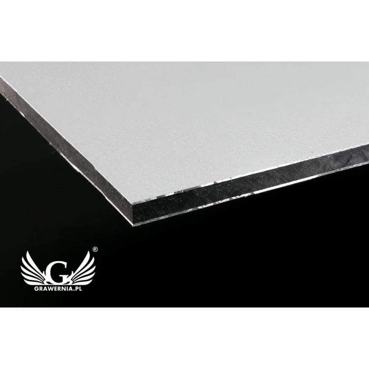 CNC Engraved Dibond Plate - DIBOND MAT 3mm dimensions: 300x80mm - TAB097