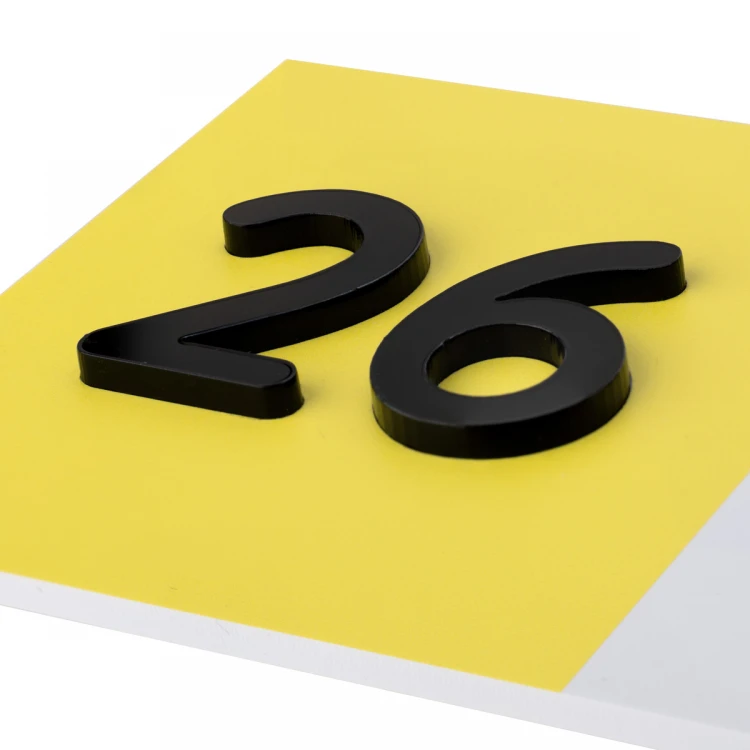 Braille Script Plaque - size 260x80mm - Hard PVC - SUNNY - TAB510