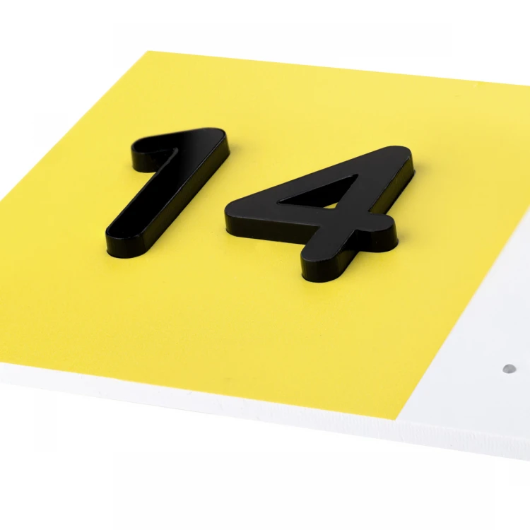 Braille Script Plaque - size 260x80mm - Hard PVC - SUNNY - TAB511