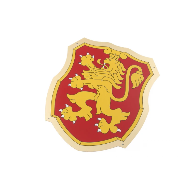 Plaque with any coat of arms - size 297x210mm (A4) - engraving laminate - UV print - TAB135