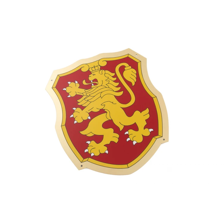Plaque with any coat of arms - size 297x210mm (A4) - engraving laminate - UV print - TAB135