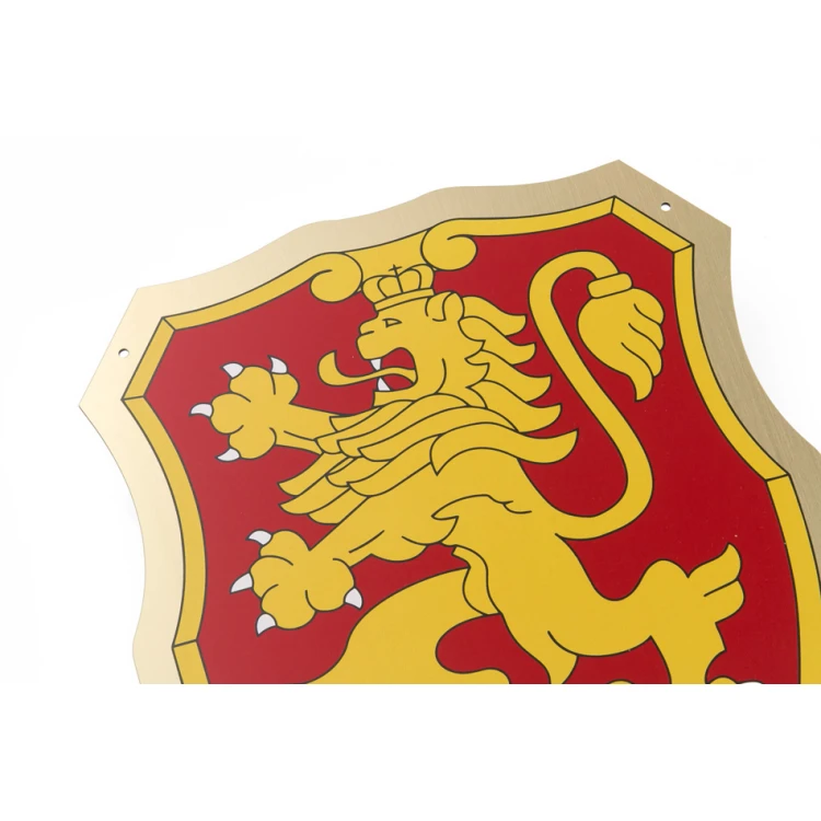 Plaque with any coat of arms - size 297x210mm (A4) - engraving laminate - UV print - TAB135