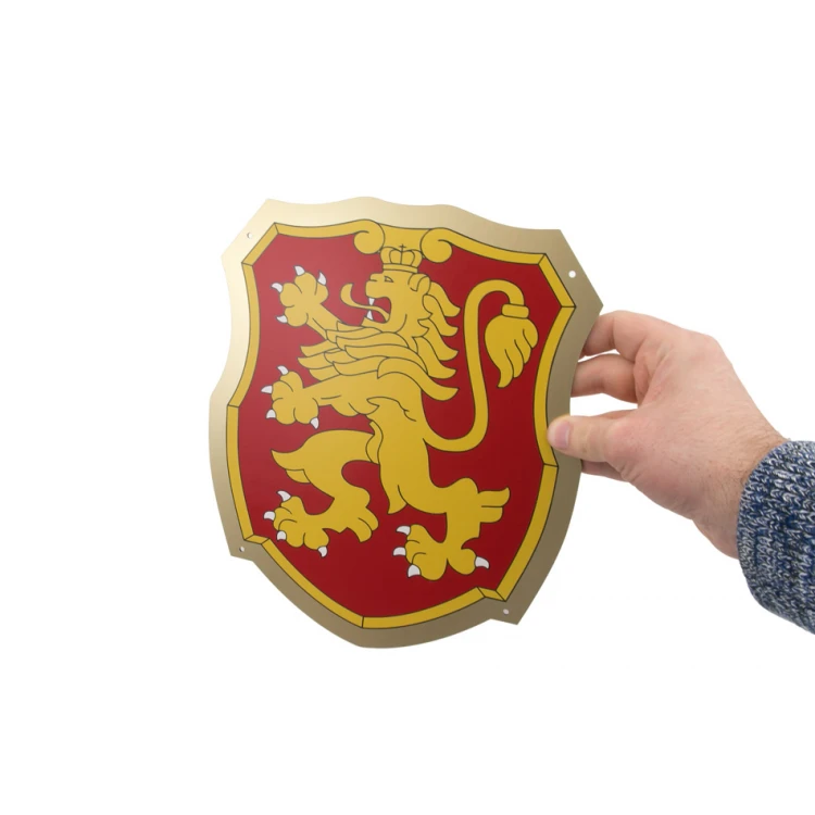 Plaque with any coat of arms - size 297x210mm (A4) - engraving laminate - UV print - TAB135