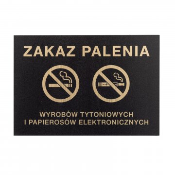No Smoking Sign with UV Print - Size 160x110cm - Z011
