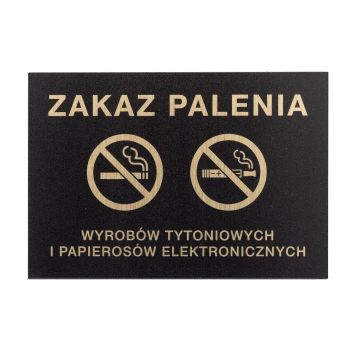 No Smoking Sign with UV Print - Size 160x110cm - Z011