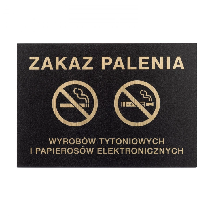 No Smoking Sign with UV Print - Size 160x110cm - Z011