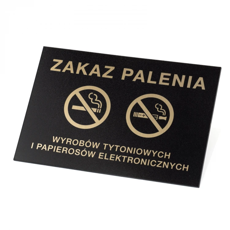 No Smoking Sign with UV Print - Size 160x110cm - Z011