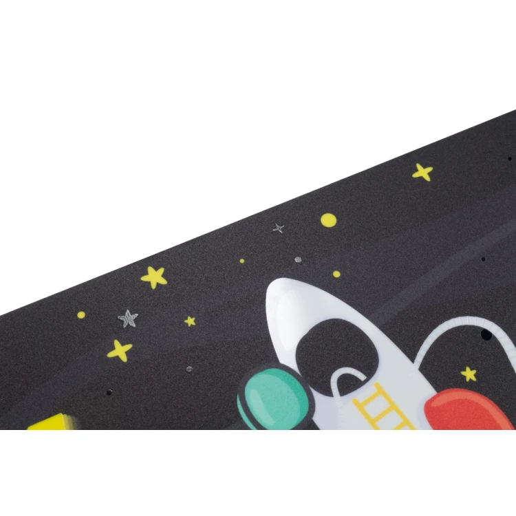 Plaque with a picture for the child's room door - Astronaut - size 400x120mm - HIPS material - NAP035