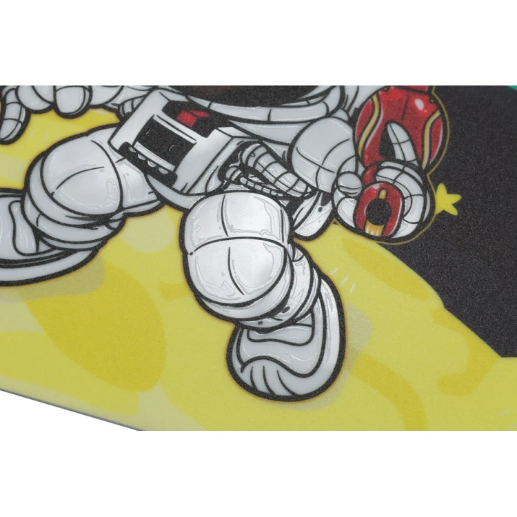 Plaque with a picture for the child's room door - Astronaut - size 400x120mm - HIPS material - NAP035